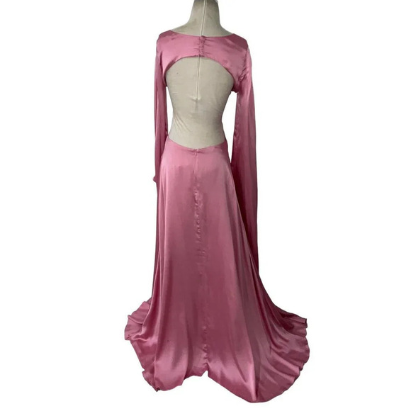 Cult Gaia Jasmin Gown in Shell Pink Small New Womens Long Maxi Dress - Picture 10 of 17